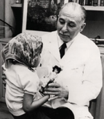 In 1960, Sidney Farber showed for the first time that a drug could combat childhood leukemias and other non-solid tumors. Farber founded the Children's Cancer Research Foundation, forerunner of Dana-Farber Cancer Institute.