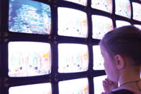 In the fifties, people worried that television would turn children into delinquents. Today, parents fear that violent movie scenes and game scenarios will breed anger, aggression, and violence. <br/>Photo by Erik Dungan/Stock.Xchng