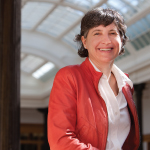 MATH TEST: Elizabeth Klerman uses finely designed mathematical models to predict performance and alertness in flight control staff. </br>Photo credit: John Soares