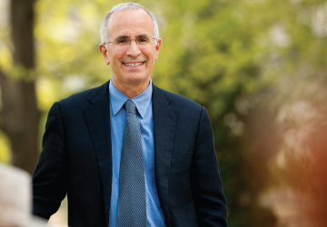 LEADING MAN:  Russell Phillips has been appointed director of the Harvard Medical School Center for Primary Care. </br>Photo credit: John Soares