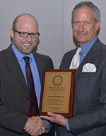 David Crandell (left) with Steve R. Geiringer, American Association of Physical Medicine and Rehabilitation Academy
