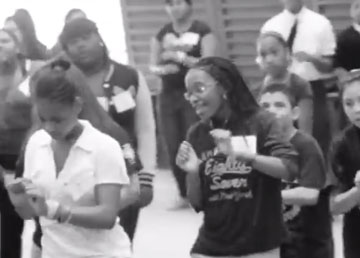 Students Dancing