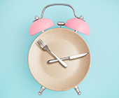 place setting like an alarm