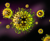 illustration of virus