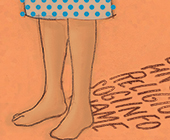 illustration of feet of a patient followed by words indicating type of data collected in doctor's office