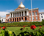 photo of the Mass. state house