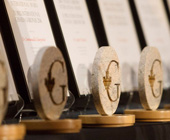 photo Gairdner award statues and plaques