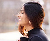 Image of an HMS student 