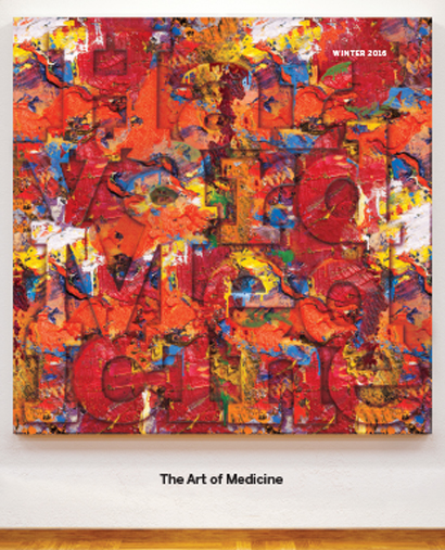 splashes of color partially hide the text "Harvard Medicine"