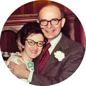 Estherina Shems-Schotland and Donald Lewis Schotland