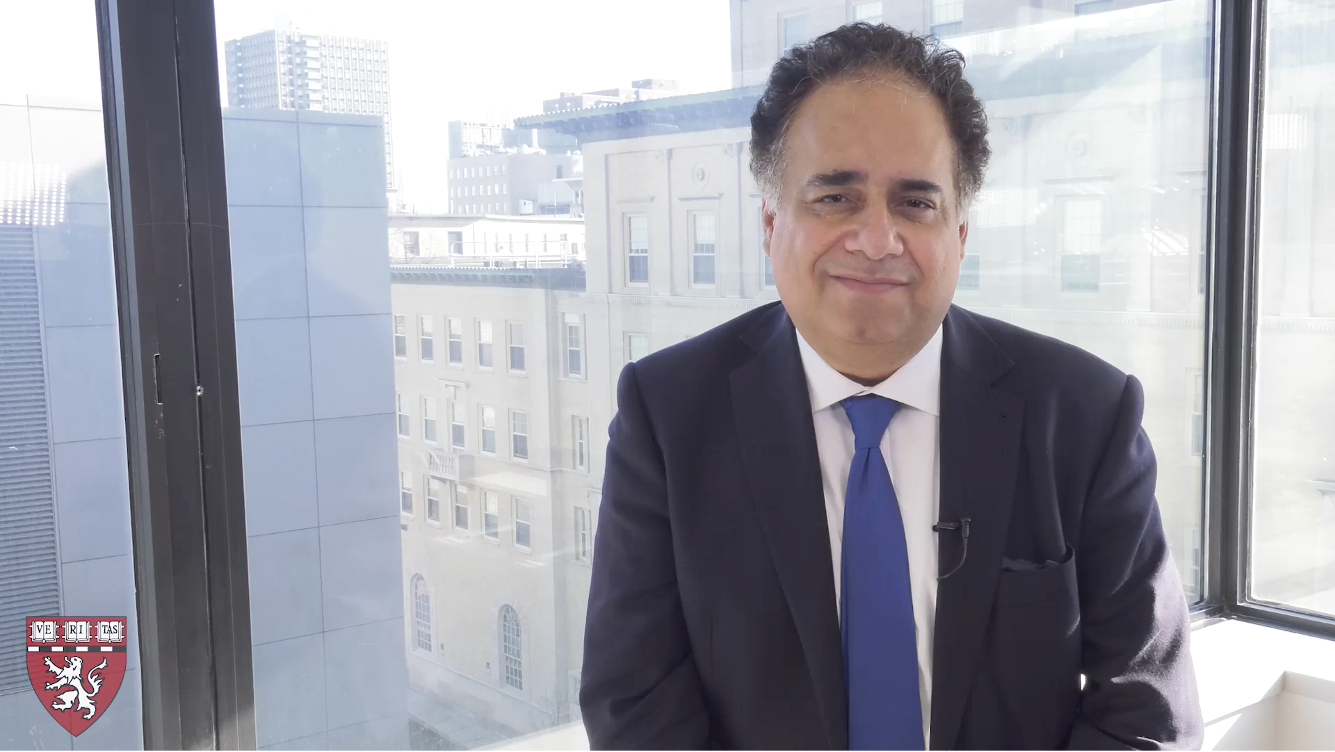 Ajay Singh narrating the Master of Medical Sciences in Clinical Investigation program overview video.