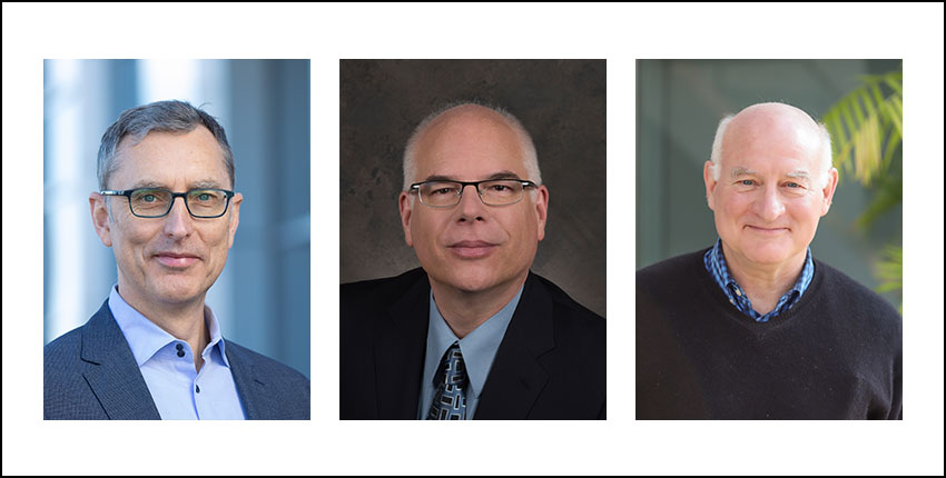 From left: Tomas Cihlar, John O. Link, Wesley Sundquist