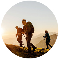 People Hiking