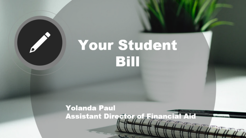 You Student Bill video title card