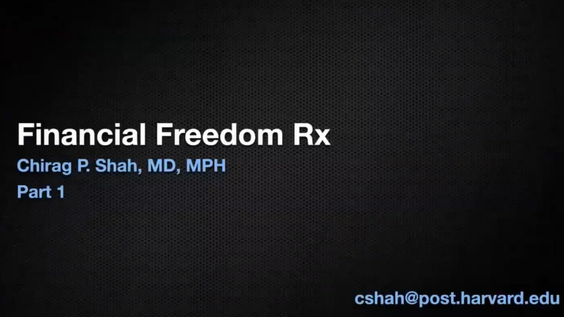 Financial Freedom RX Part 1