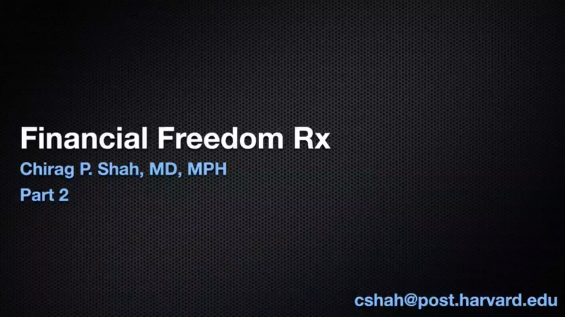 Financial Freedom RX Part 2