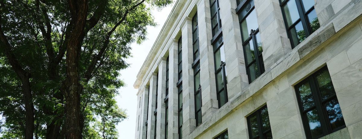 Exterior of TMEC building.