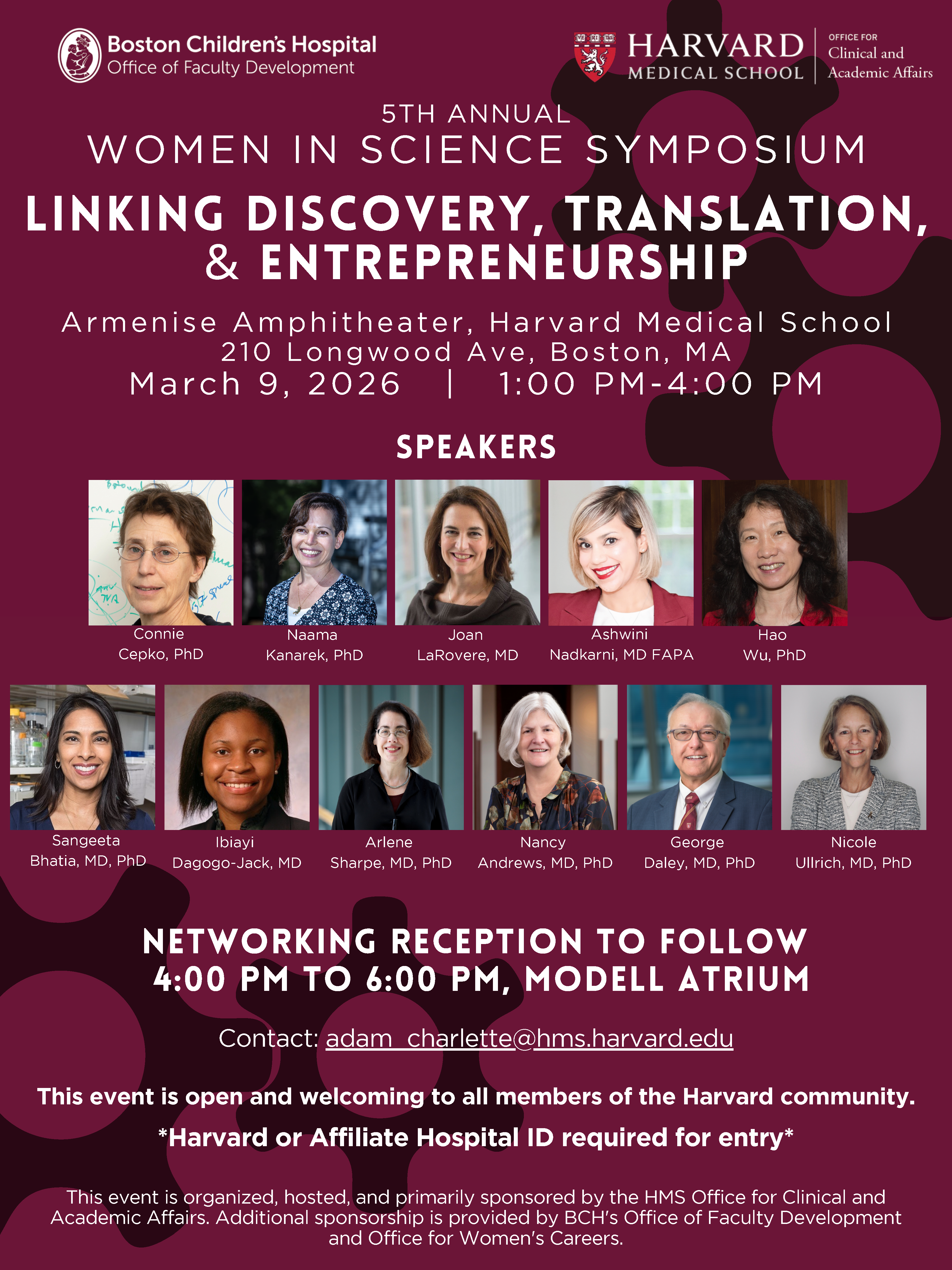 Women in Science Symposium 2026 Flyer