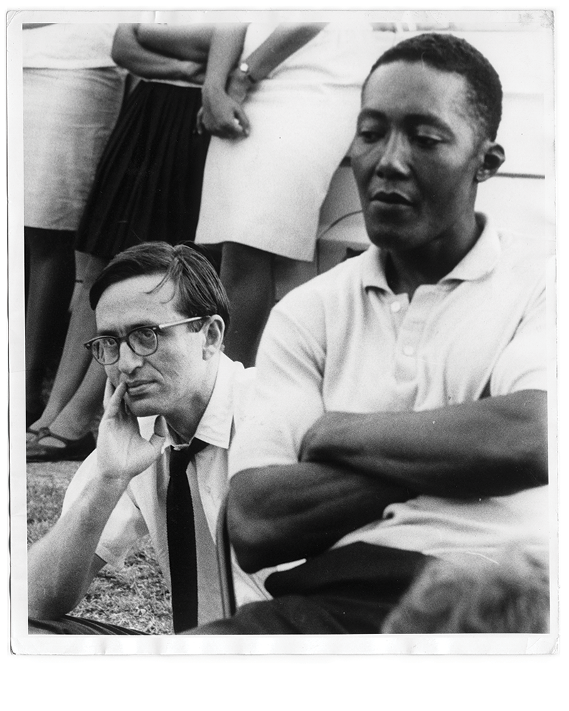 Rapoport and Hicks at a meeting in 1965