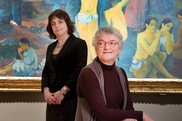 Brooke DiGiovanni Evans (left) and Barbara Martin
