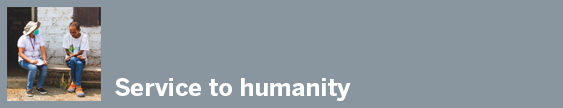 Service to humanity