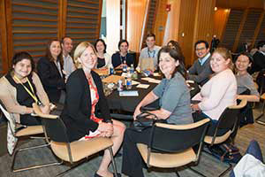 Attendees of the Harvard Catalyst Child Health Symposium. Image: Doug Owen for HMS.