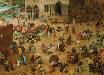 <i>Children's Games</i>, Pieter Bruegel The Elder, 1560, Kunsthistorisches Museum, Vienna 