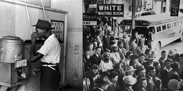 A new study ties lower literacy rates among blacks in Southern states to the Jim Crow laws that permitted racial discrimination. White literacy rates also suffered in states with Jim Crow laws, but not as badly. Illiteracy appears to have been influenced by an individual’s race, state Jim Crow laws, and an interaction between the two, report HSPH researchers in a paper that supports group-level analysis in the face of ongoing skepticism about this approach. Courtesy U.S. Library of Congress .