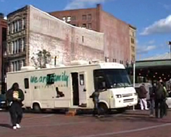 The Family Van in Roxbury. 