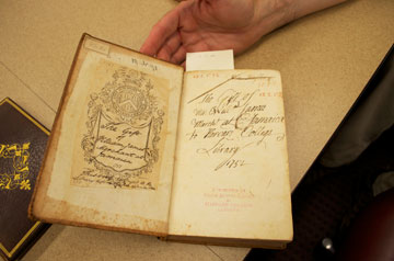 This volume survived the Harvard fire in 1764.