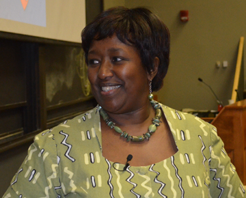 Agnes Binagwaho, Minister of Health, Rwanda. Image by M.R.F. Buckley