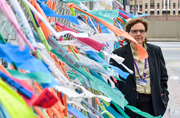 Lisa Hartwick, director of the Beth Israel Deaconess Center for Violence Prevention and Recovery. Image: Steve Lipofsky