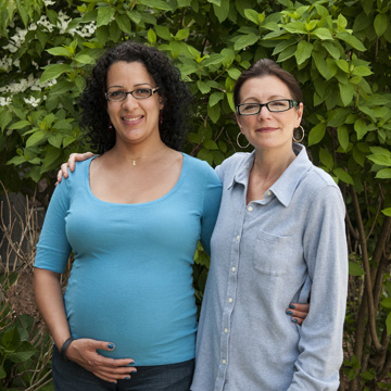 Laura Teixeira and Shelly Sancricca named Harvard Heroes. Image: Kristen Toohey 