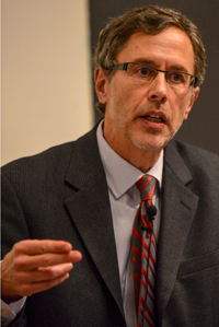 Keynote speaker Ronald Epstein. Image: Steve Lipofsky