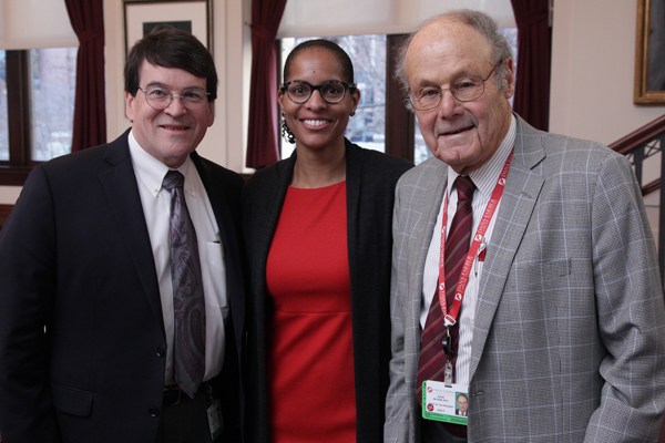 From left: David Williams, Natasha Archer and David G. Nathan. Image: Jeff Thiebauth