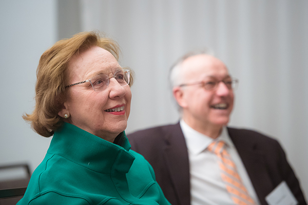 Barbara J. McNeil and George Q. Daley. Image: Gretchen Ertl