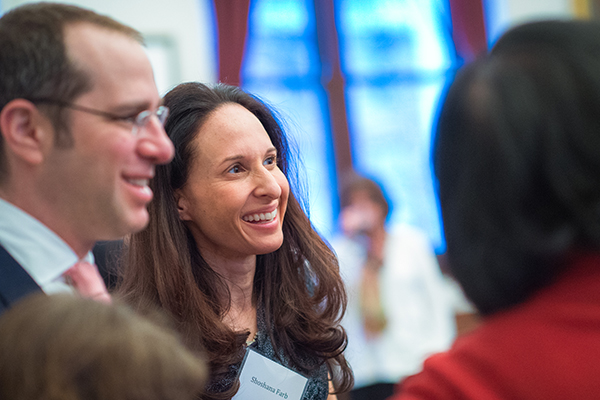 Professorship donors Daniel and Shoshana Farb. Image: Gretchen Ertl