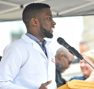 Elorm Avakame. Image: Steve Lipofsky for HMS