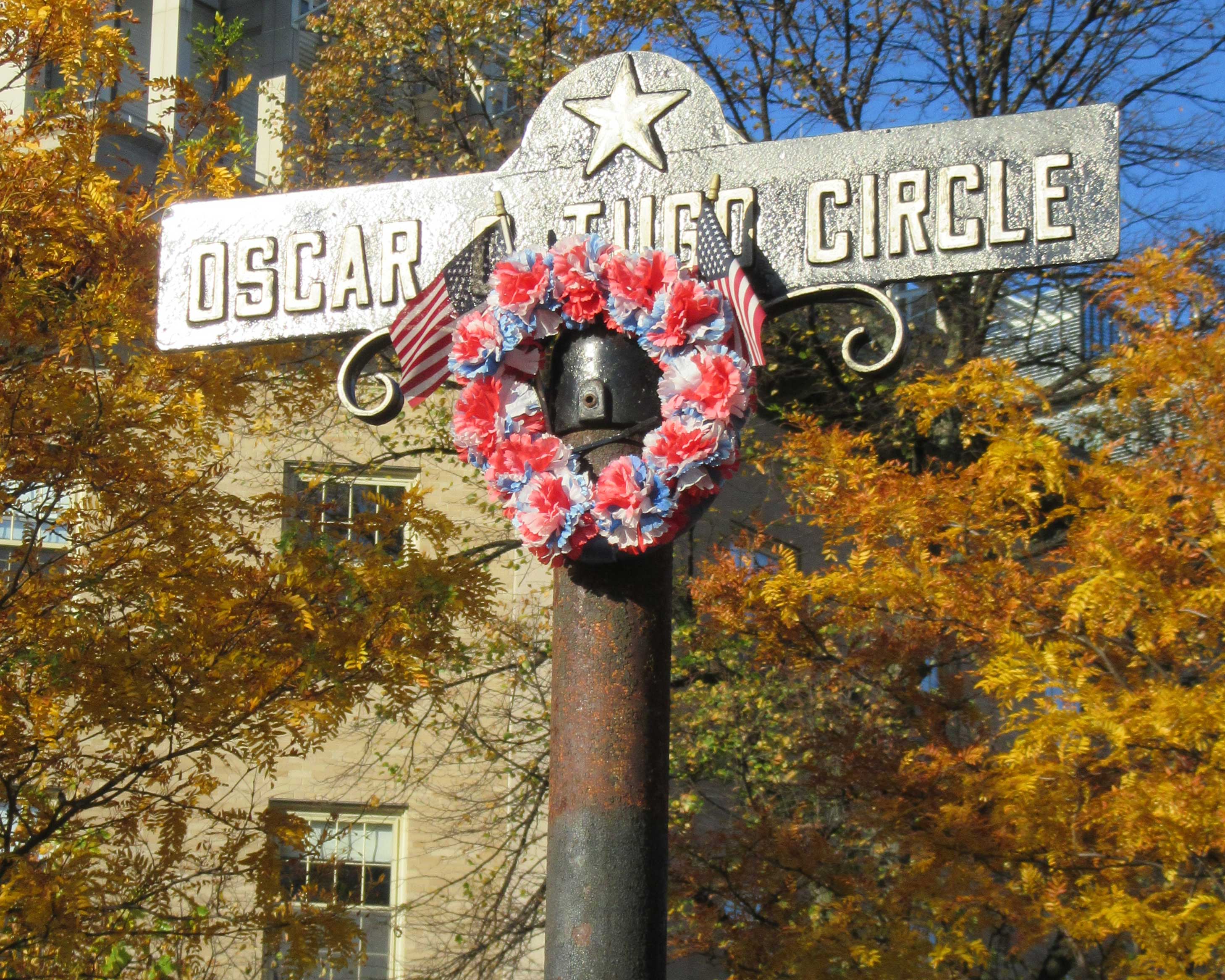 Tugo Circle memorial. Image: M. Buckley