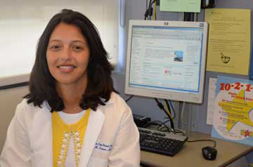 Elsie Taveras, HMS associate professor of pediatrics and of population medicine in the Harvard Pilgrim Health Care Institute and chief of general pediatrics at Mass General Hospital for Children. 