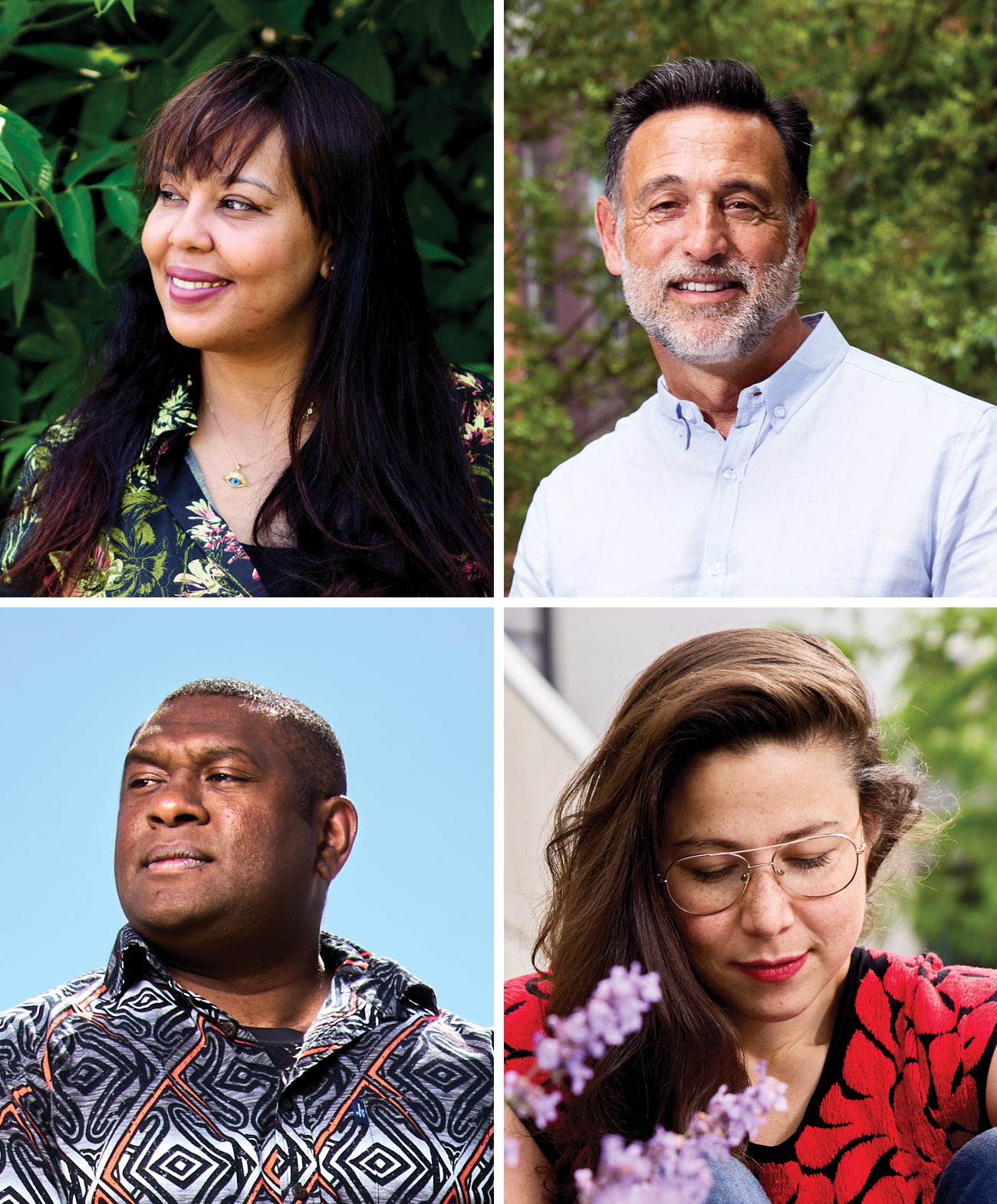 Four Master of Medical Science in Global Health Delivery graduates