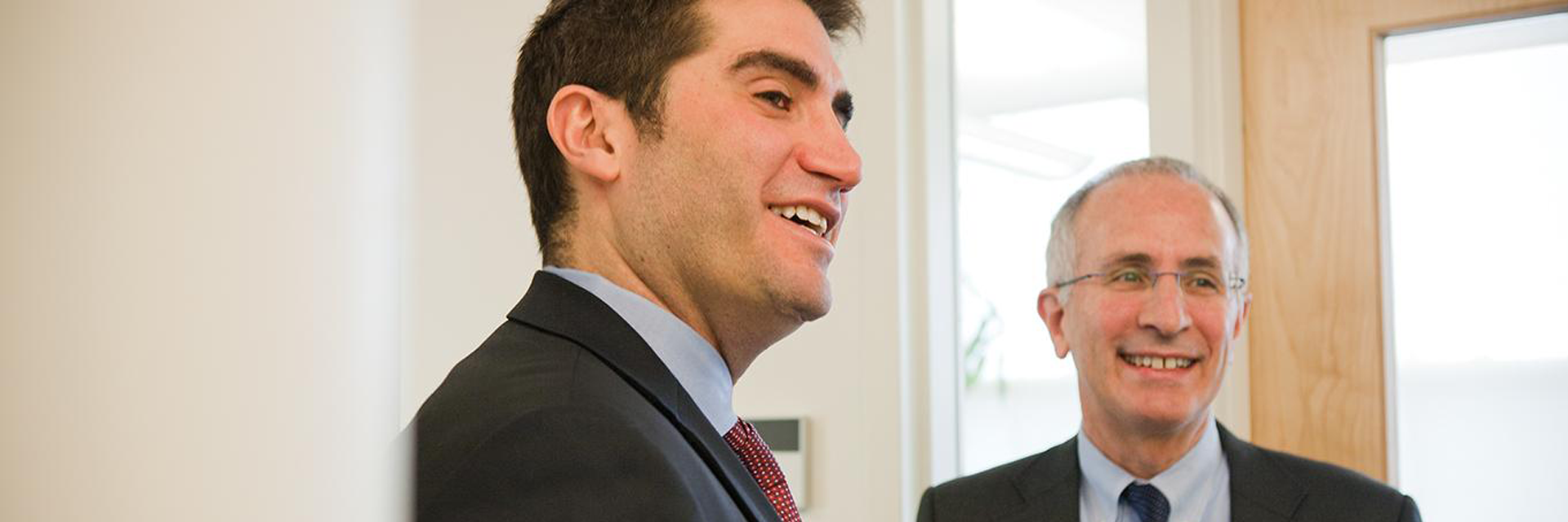 Image of Russell Phillips (right) and Andrew Ellner