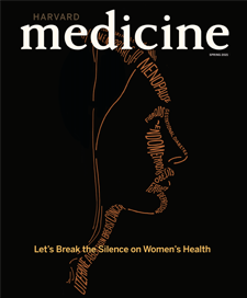 cover of the Spring 2021 issue of Harvard Medicine magazine