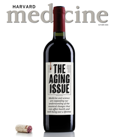 cover of the Autumn 2021 issue of Harvard Medicine magazine