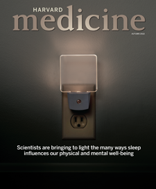 cover of Autumn 2022 Sleep issue showing a lit nightlight