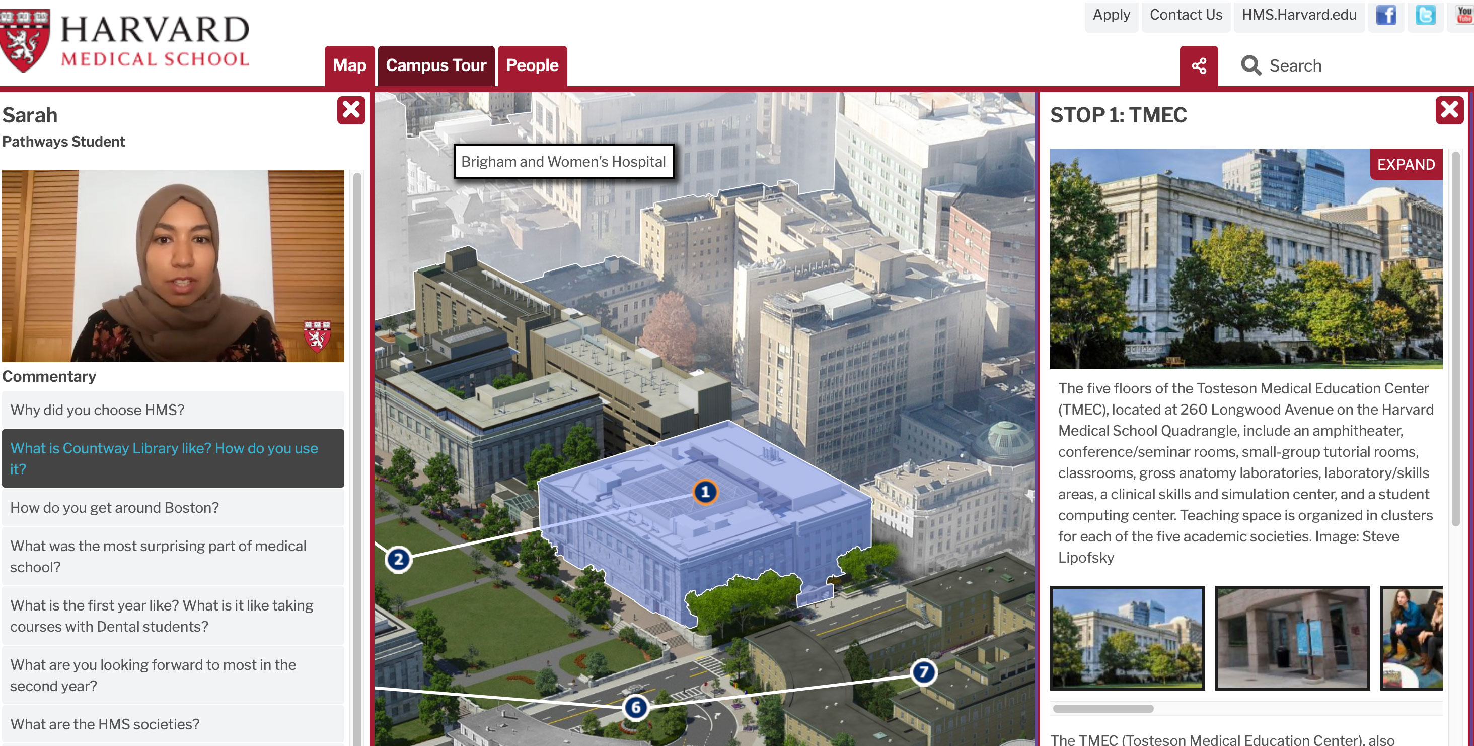 harvard medical school virtual tour