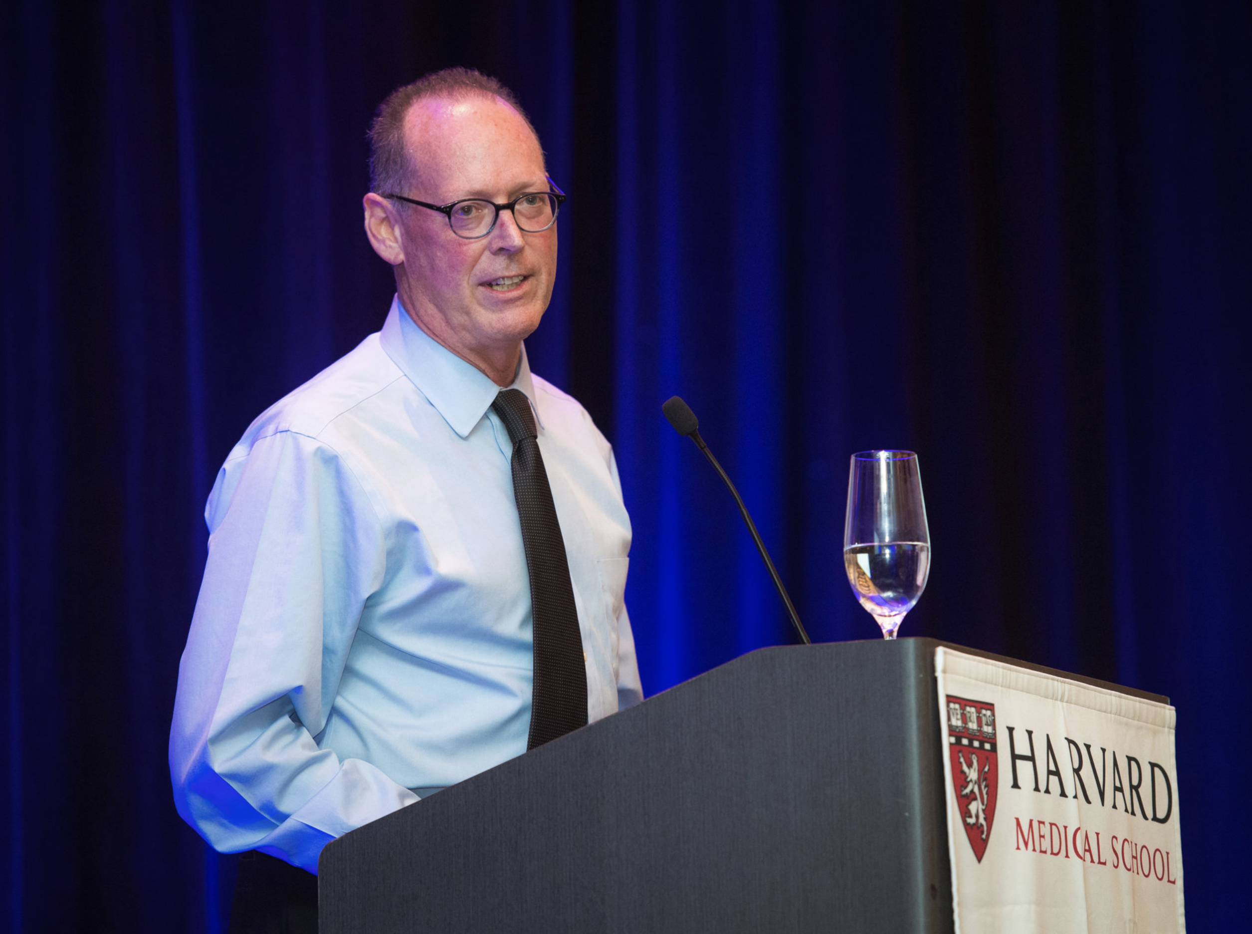Paul Farmer speaking at Spotlight On Medical Education dinner
