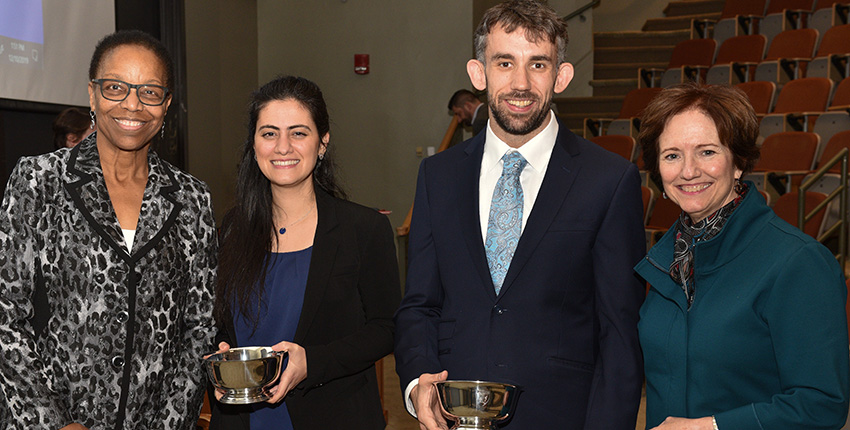 From left: Joan Reed, Soha Ashrafi, Thomas Fleenor and Lisa Muto. Image: Rick Groleau