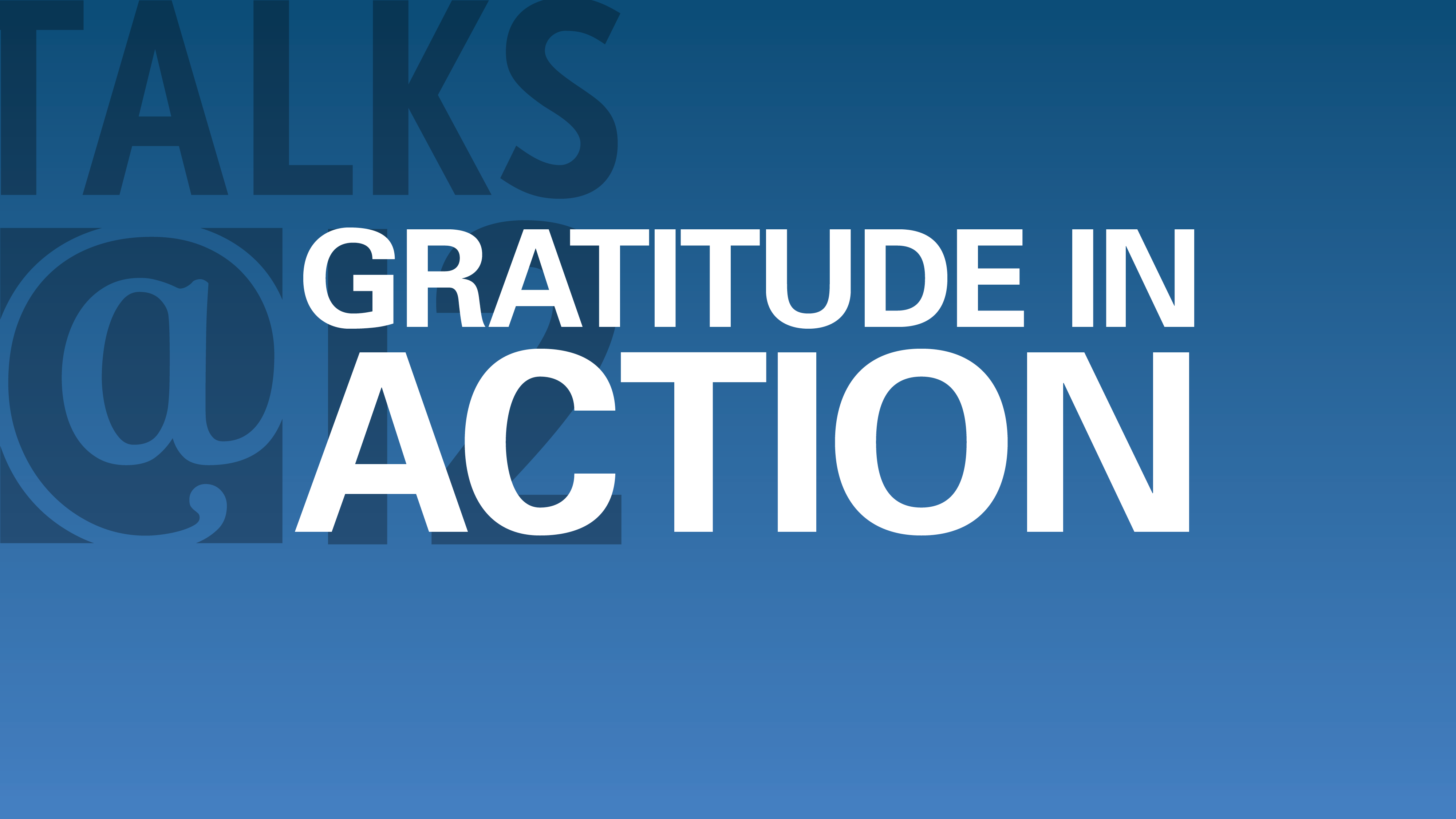 Gratitude in Action