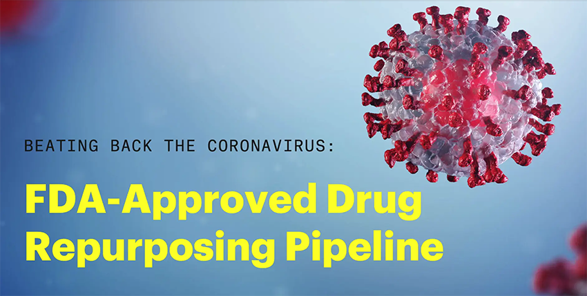 title slide for video: FDA-approved drug repurposing pipeline